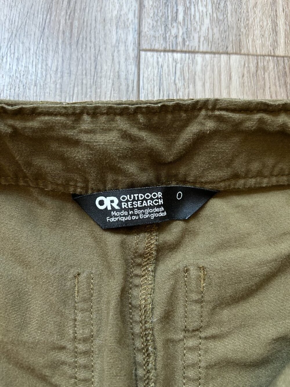 Outdoor Research Women's Shastin Pants in Olive Green Size 0 - Picture 7 of 11